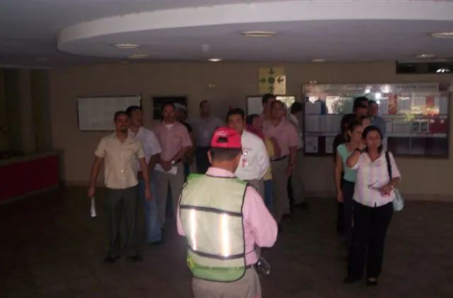 Briefing previo a ejercicio de búsqueda y rescate